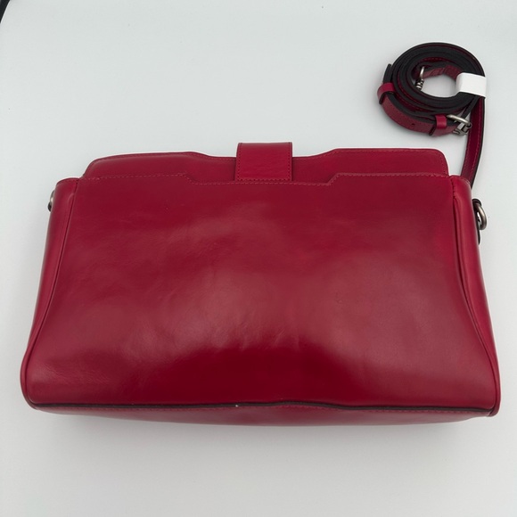 Patricia Nash Red Leather Shoulder Bag - Picture 3 of 15